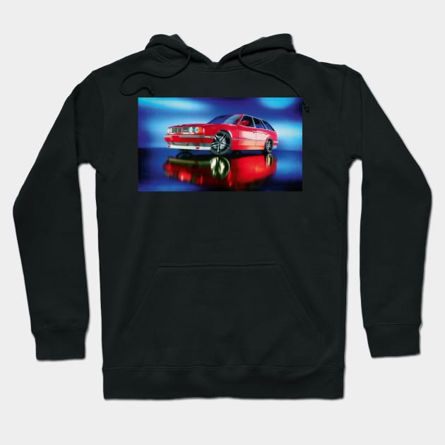 M5 Touring Hoodie by coolArtGermany